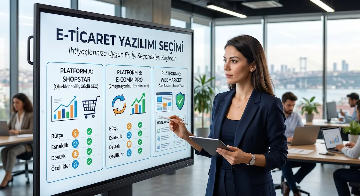 E-Ticaret Yazılımı Seçimi: İhtiyaçlarınıza Uygun En İyi Seçenekleri Keşfedin