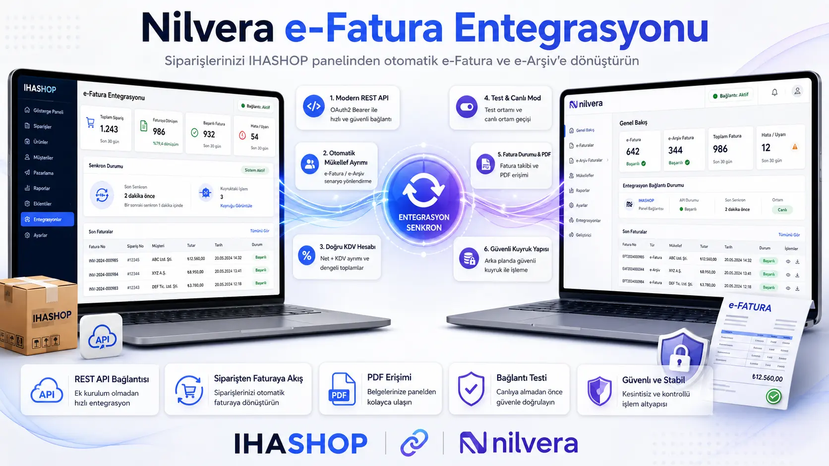Nilvera e-Invoice & e-Archive Integration