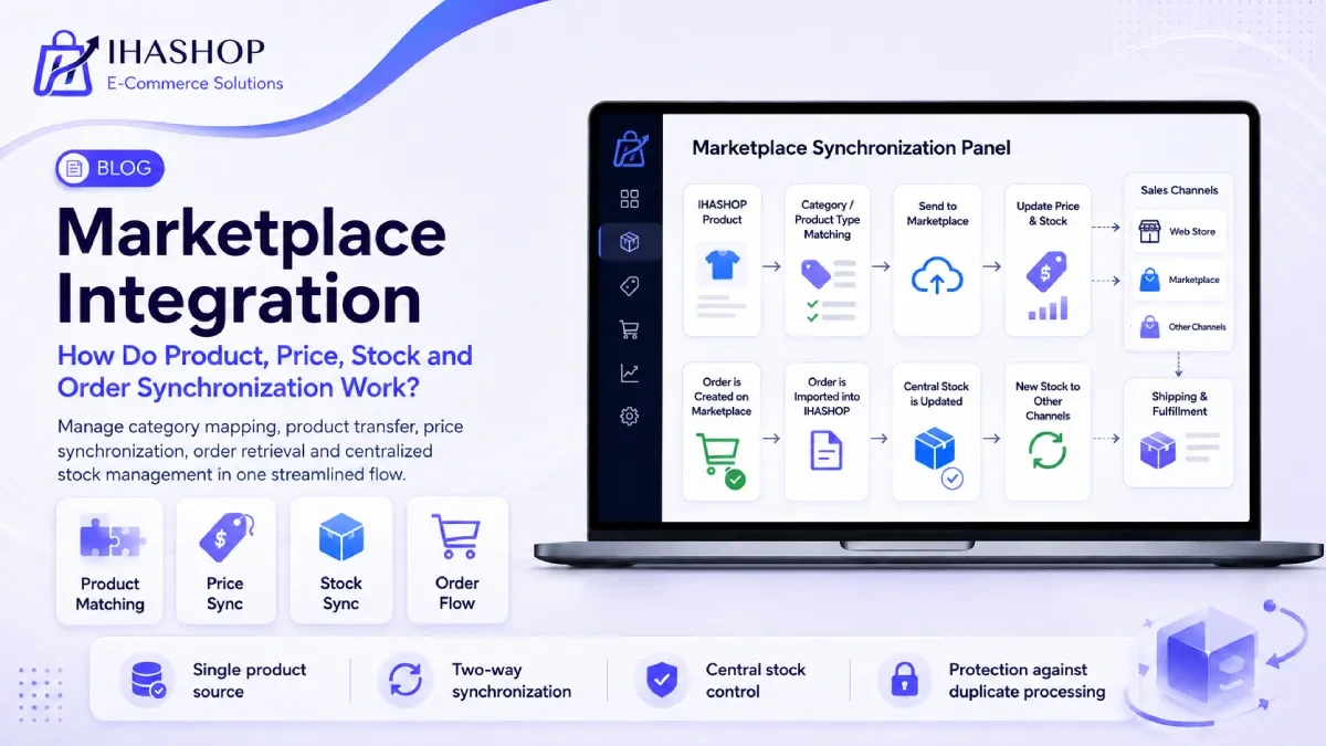 How Does Marketplace Integration Work? The Real Flow of Product, Price, Stock and Order Synchronization