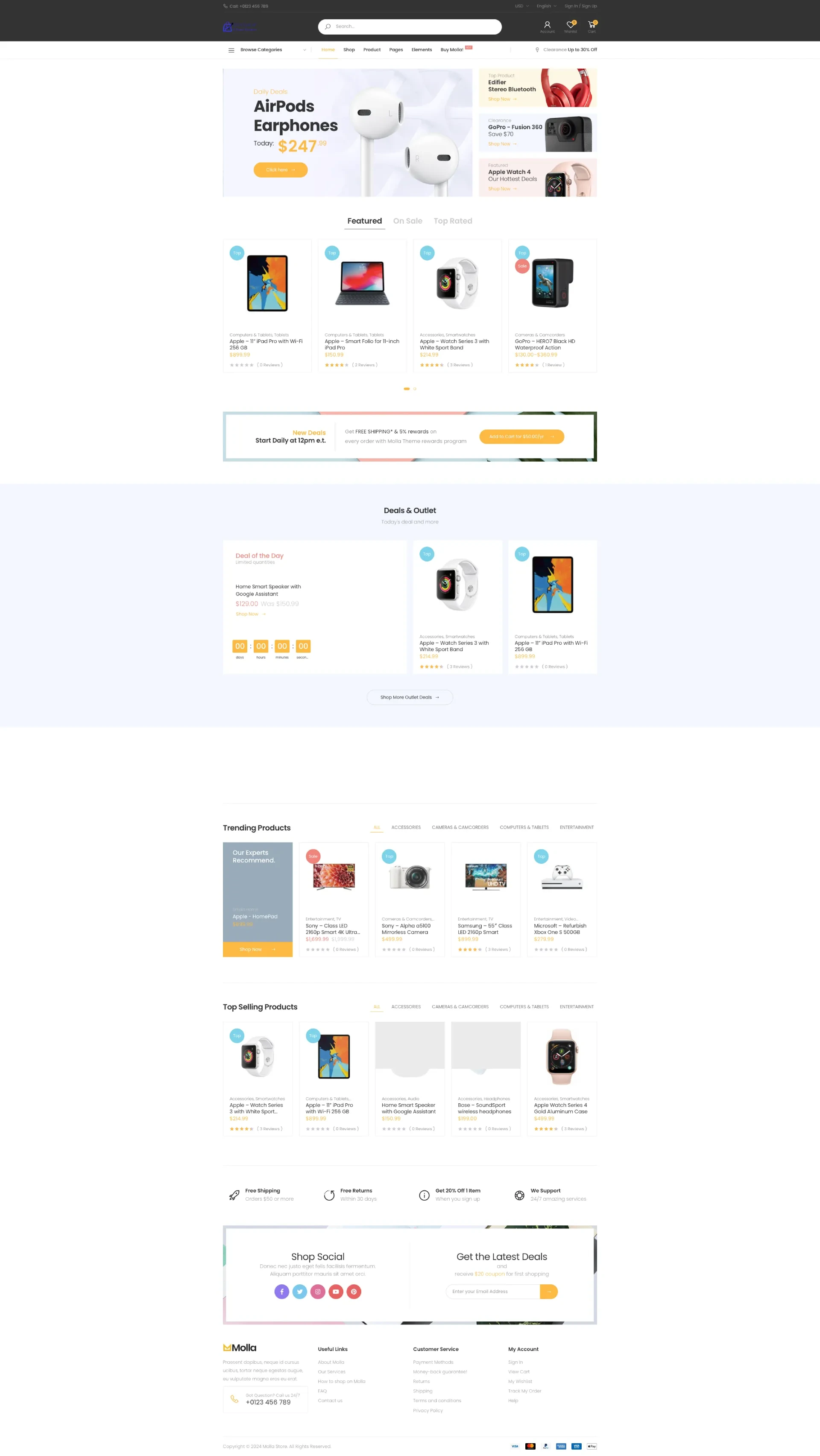 IHASHOP Electronic – Elektronik ve Teknoloji E-Ticaret Teması